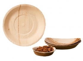 VIENREIZLIETOJAMĀS PALMU LAPU BĻODAS 22x12.5cm, OVĀLI (164911)